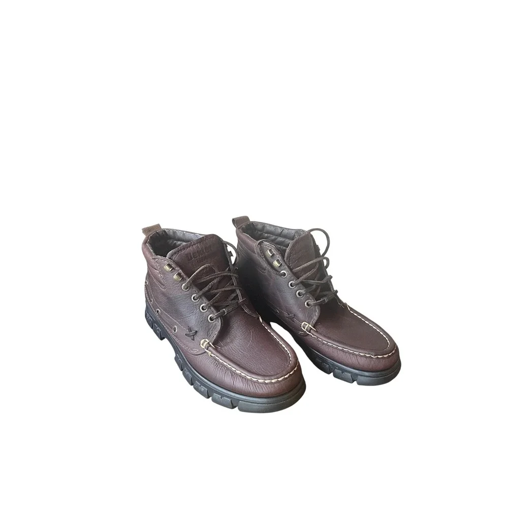 Dexter Vintage Mens Leather‎ Alpine Hiking Boot Lace Up Work Brown 9 Gorpcore